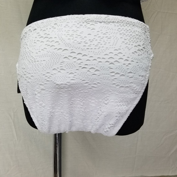 Mossimo Crochet Tabside Hipster Swim Bikini Bottom - Picture 3 of 8